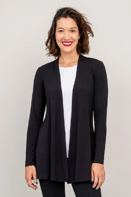 Chopra Jacket, Black, Bamboo