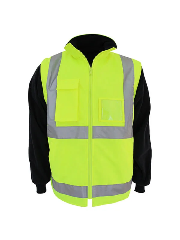 DNC Hi Vis "H" pattern D/N R/Vest (3965)