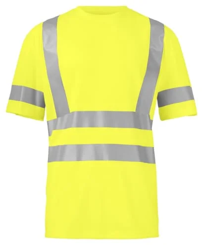 High Visibility Projob 6030 Polyester Tee Shirt with Moisture Control Technology