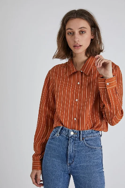 Neuw WOMENS RUSTY SHIRT COGNAC