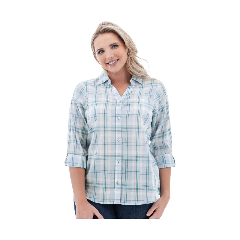 Old Ranch Women's Plumas Shirt 24 - Blue Fog