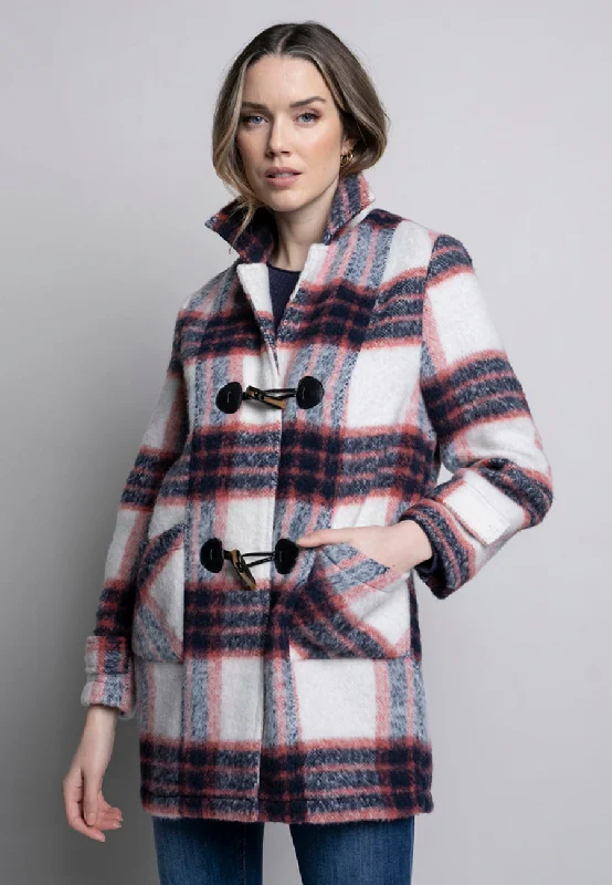 Plaid Toggle Jacket