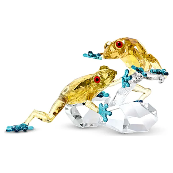 Swarovski Crystal Paradise Frogs