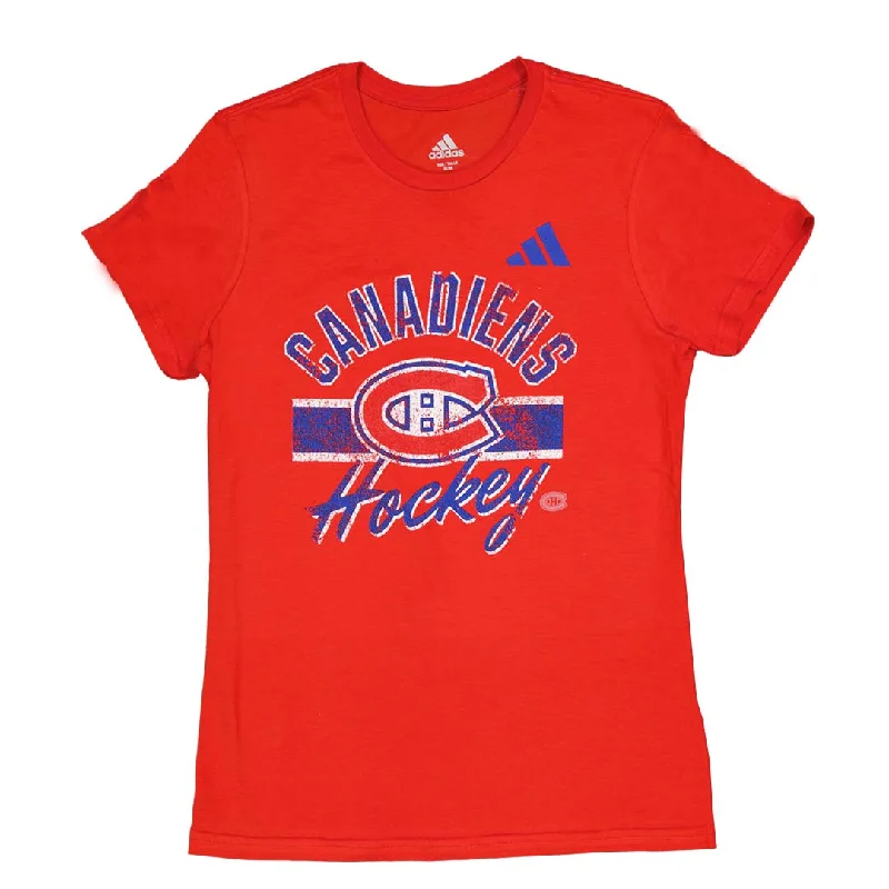 adidas - Women's Montreal Canadiens Blend T-Shirt (IB5640)