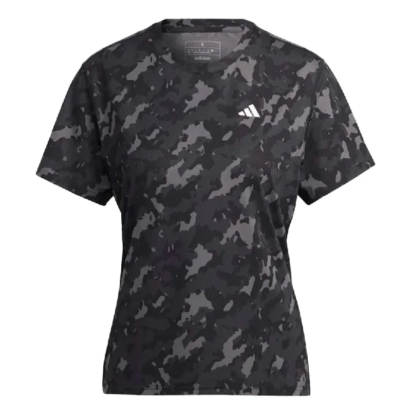 adidas - Women's Own The Run AOP T-Shirt (HM4250)