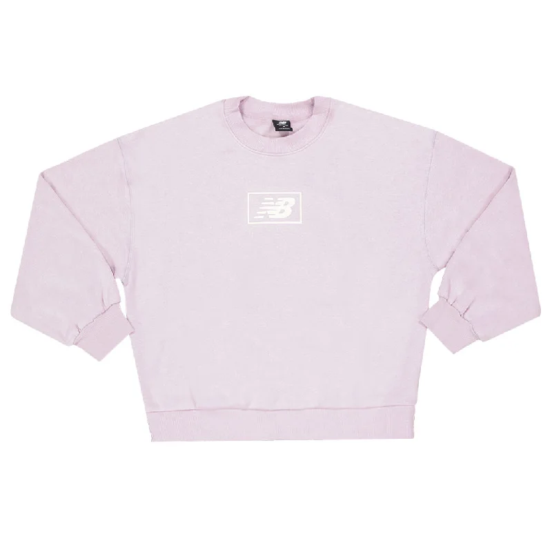 New Balance - Women's Brushed  Back Crew Sweatshirt (WT33528 DMY)