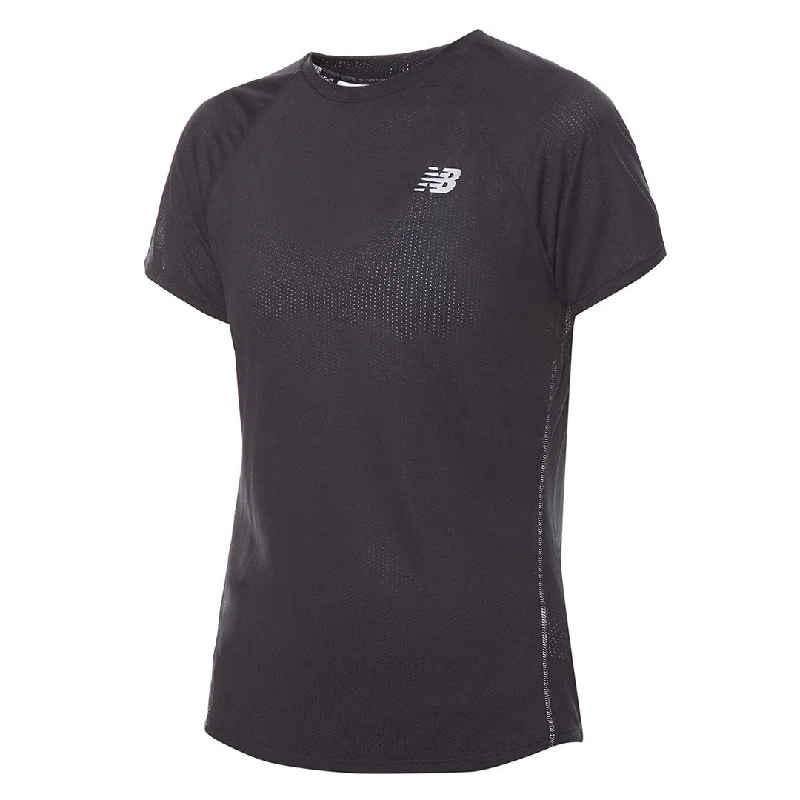 New Balance - Women's Impact Run Short Sleeve T-Shirt (WT21262 BK)