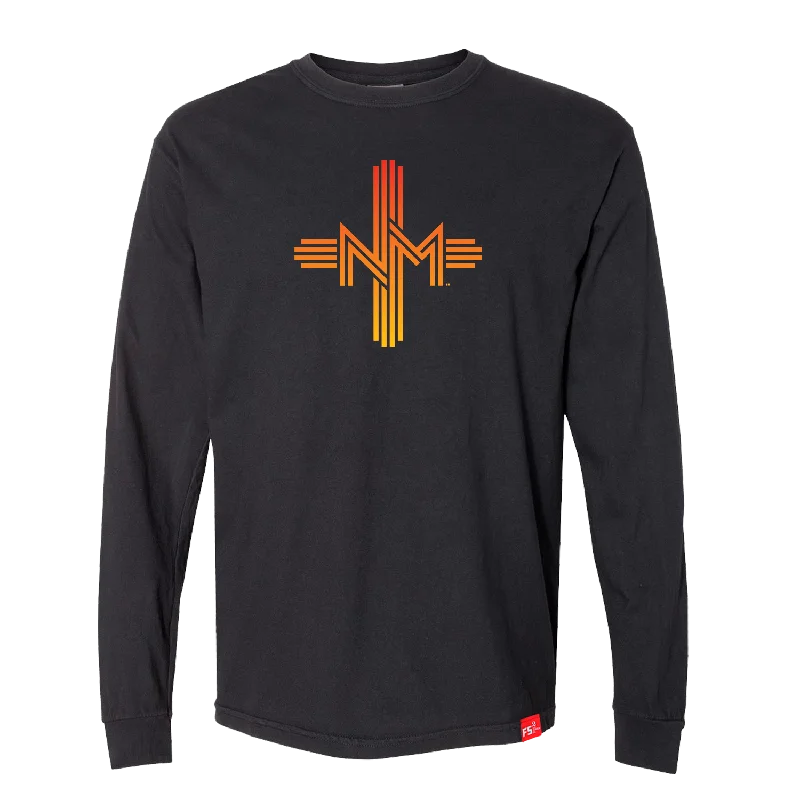 Sunset New Mexico Zia T-Shirt Long Sleeve