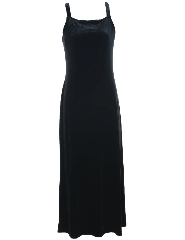 Velvet Evening Dress - XS