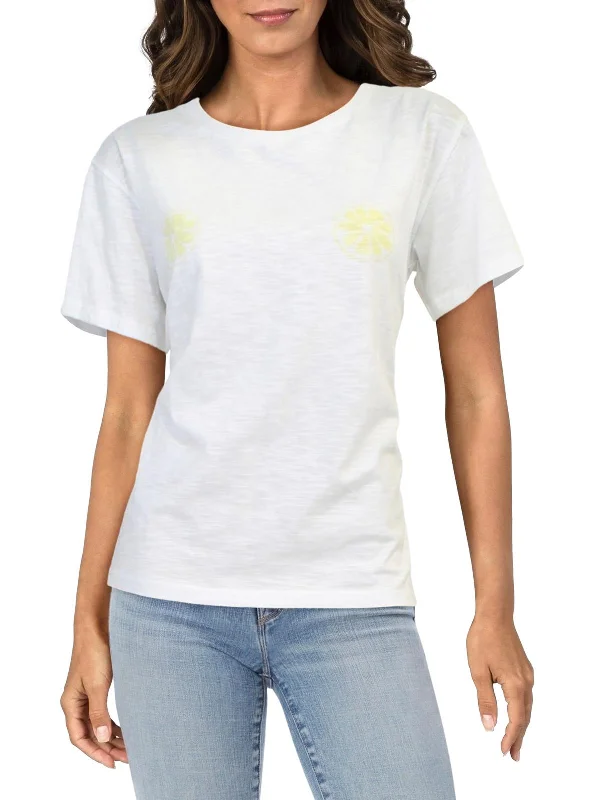 Womens Graphic Cotton Graphic T-Shirt