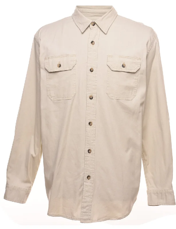 Wrangler Beige Classic Shirt - L