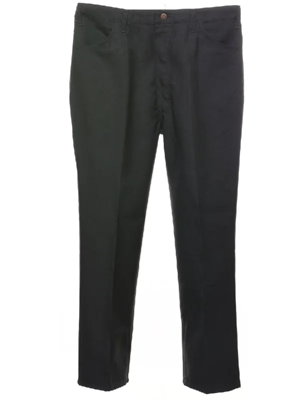 Wrangler Black Trousers - W36 L30