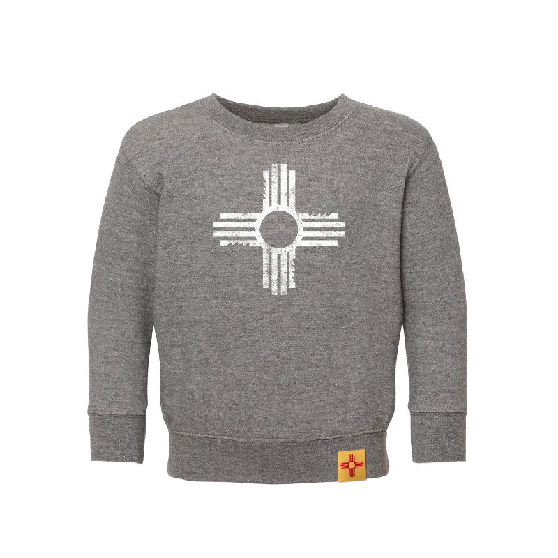 Zia New Mexico Toddler Crew Sweatshirt