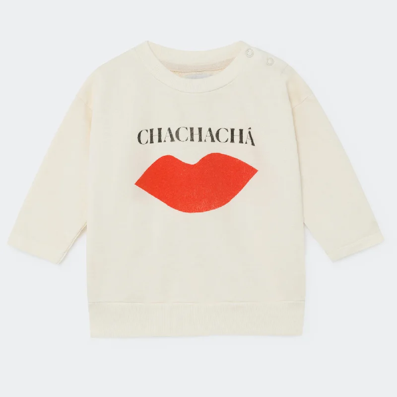 BOBO CHOSES Kids Baby Chachacha Kiss Sweatshirt