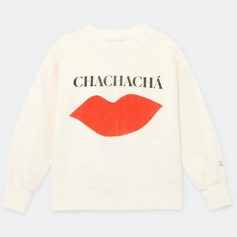 BOBO CHOSES Kids Chachacha Kiss Sweatshirt