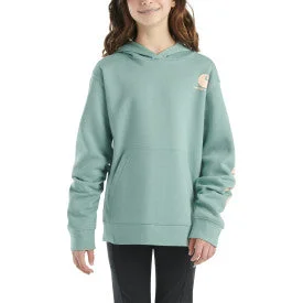 Youth Girls Long-Sleeve Graphic Sweatshirt - Patina