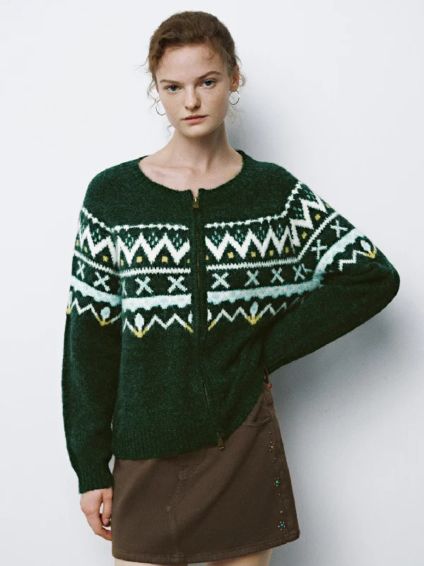 Fair Isle Knitted Cardigans