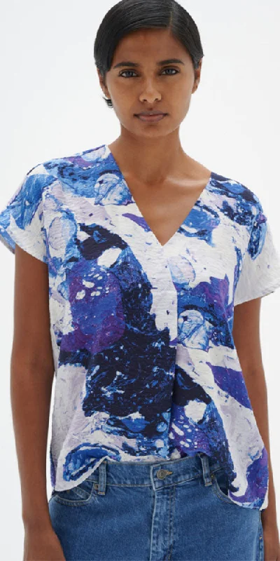 InWear V-Neck Top, graffiti